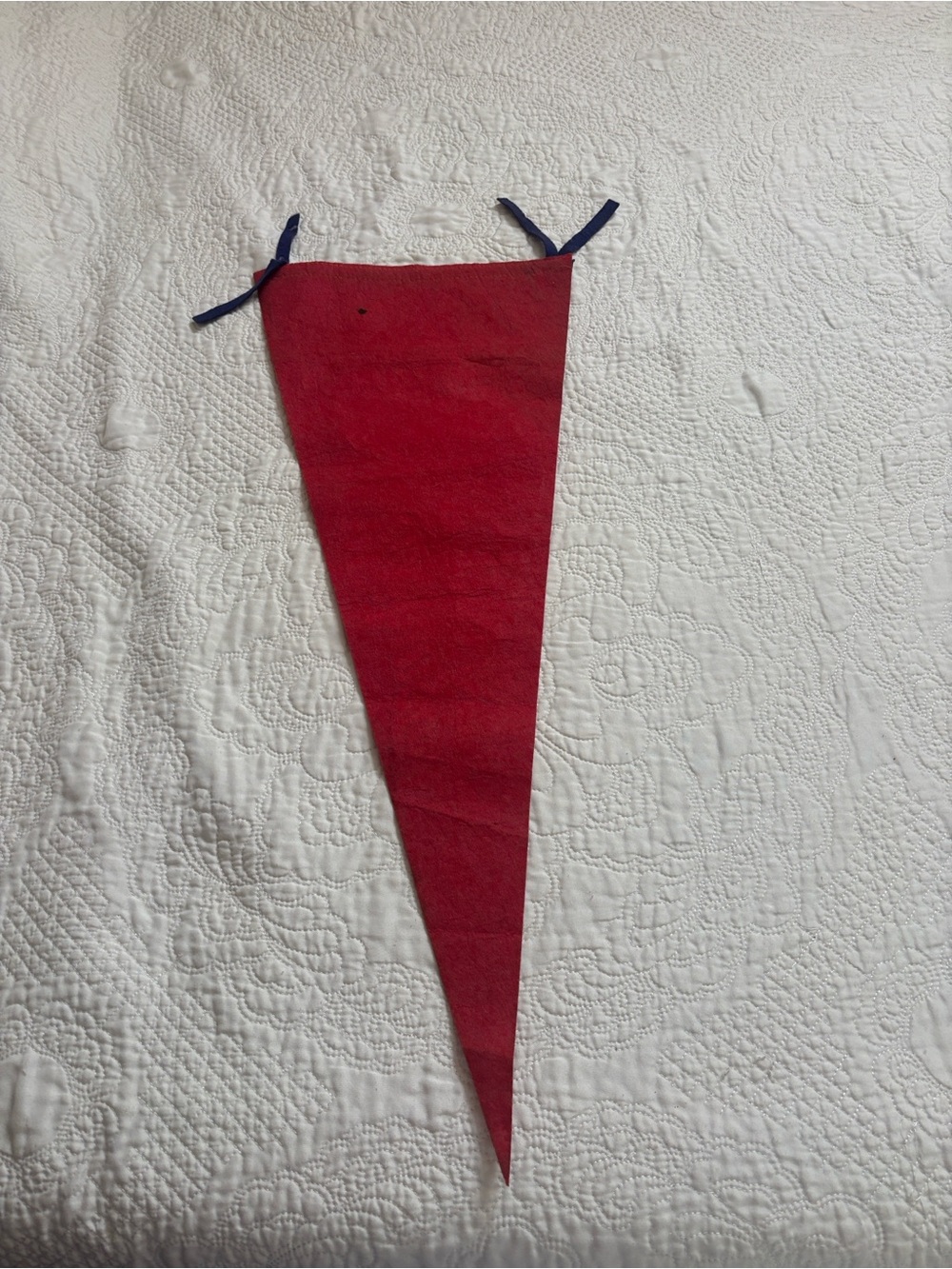 Vintage Washington Senators baseball souvenir red felt pennant capital graphics - Picture 7 of 11